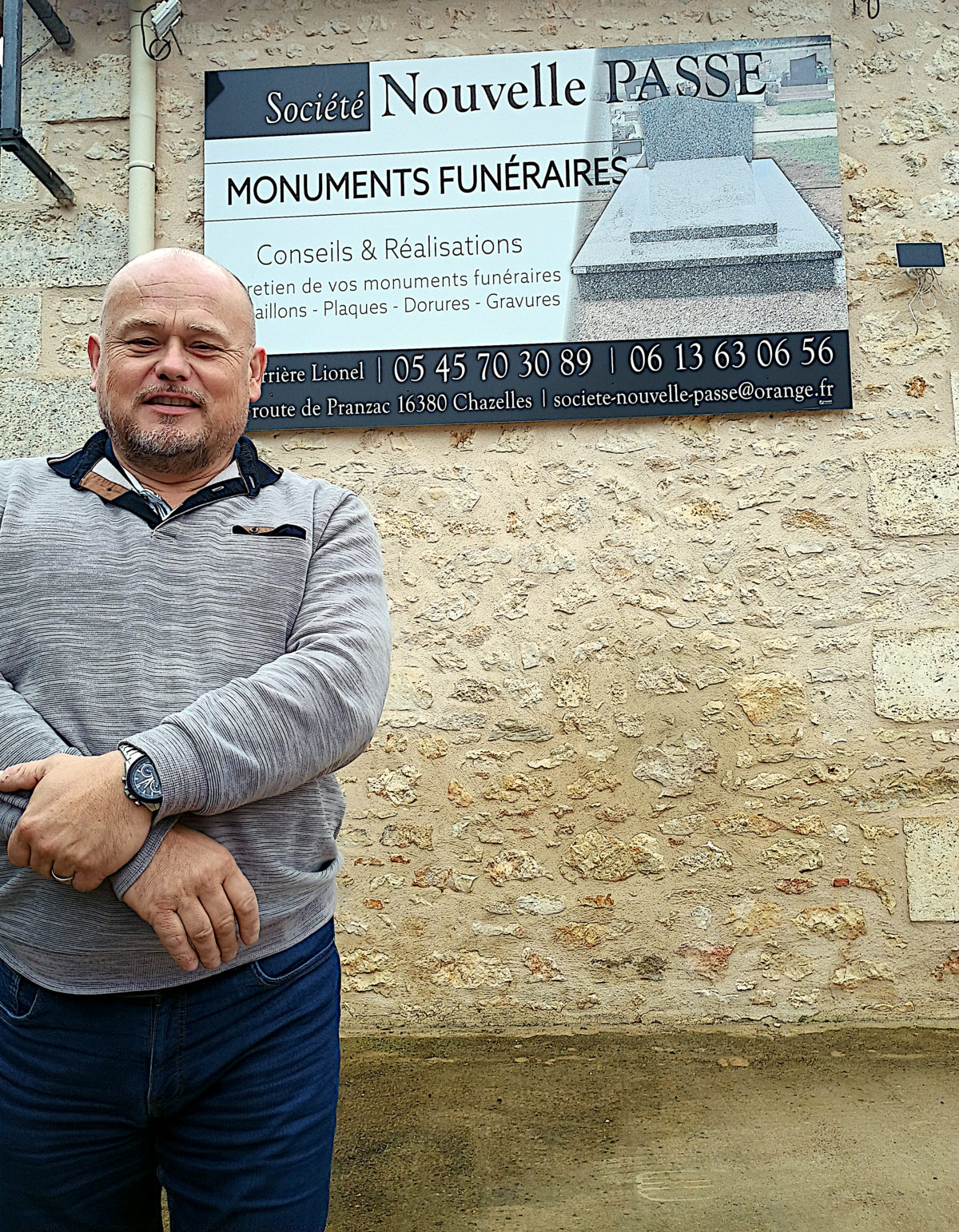 Lionel Charrière reprend Société Nouvelle Passe